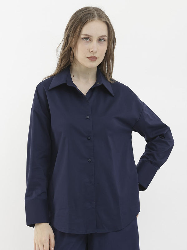 RAREISM Slim Fit Long Sleeves Cotton Shirt