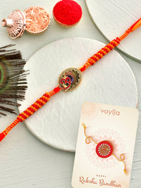 Voylla Men OM Motif Thread Rakhi