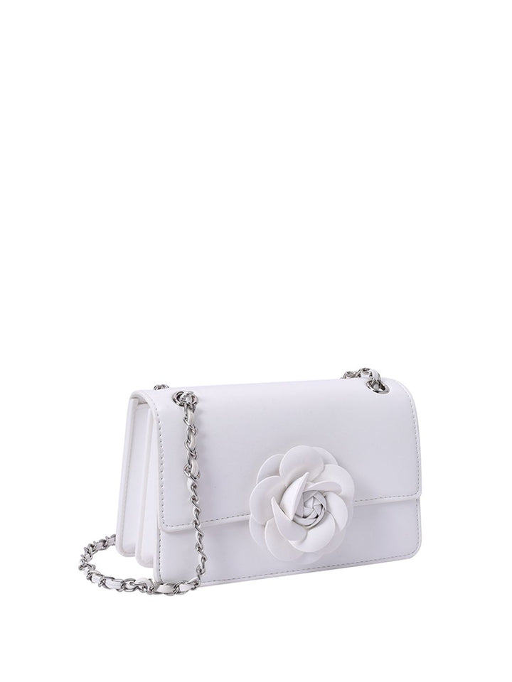Lino Perros PU Swagger Shoulder Bag with Applique