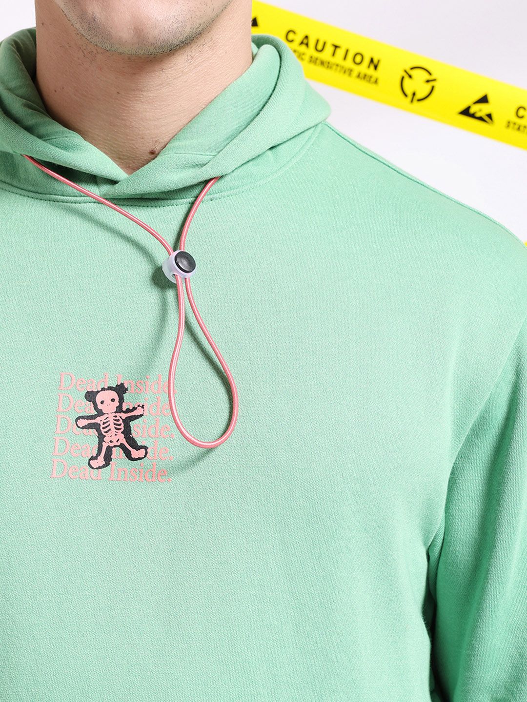 The Indian Garage Co Graphic Printed Hooded Pullover Sweatshirt