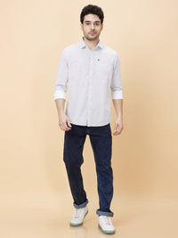 Being Human Micro Ditsy Printed Cotton Slim Fit Casual Shirt