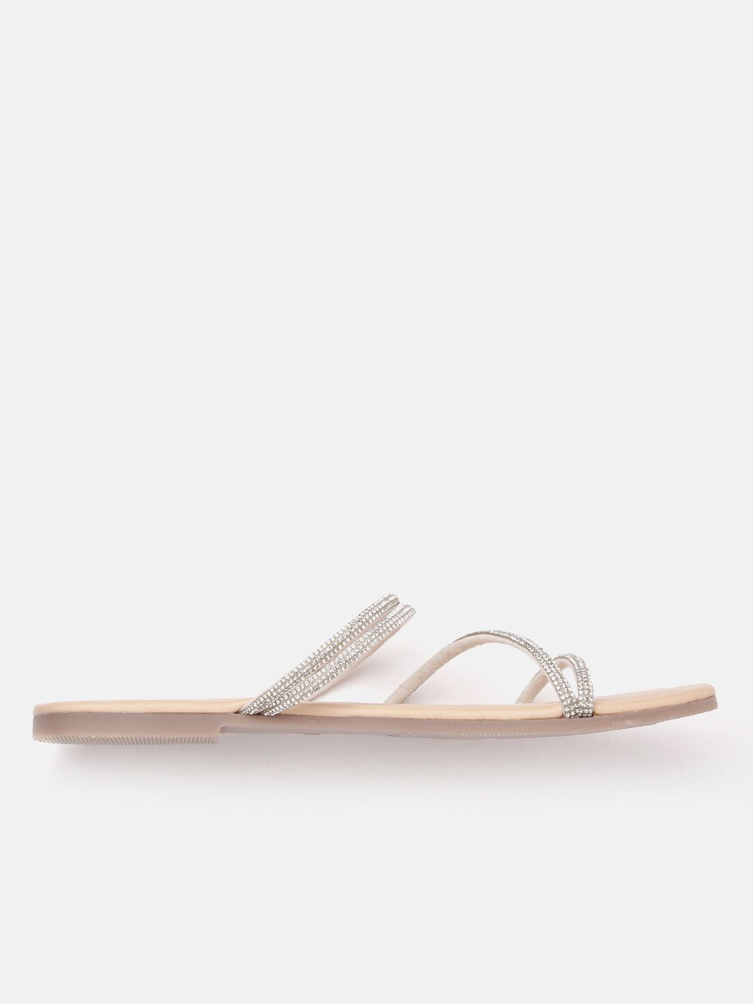 Lino Perros Women Embellished One Toe Flats