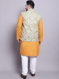 SOJANYA PLUS Kurta With Pyjamas & Nehru Jacket
