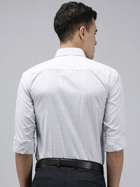 Park Avenue Slim Fit Checked Formal Shirt
