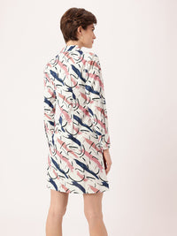 DressBerry Artsy Vibes Galore Street Smart Shirt Style Dress