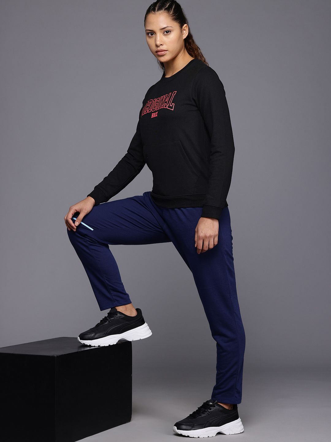 HRX by Hrithik Roshan Printed Lifestyle Sweatshirt