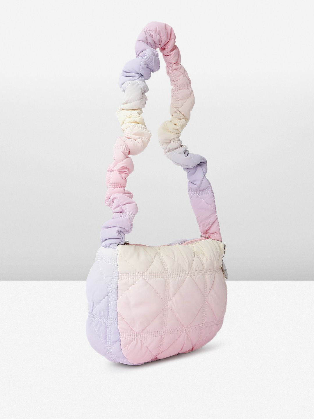 DressBerry Quilted Detail Structured Shoulder Bag