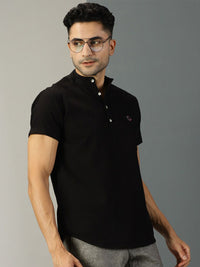Thomas Scott Classic Band Collar Casual Shirt