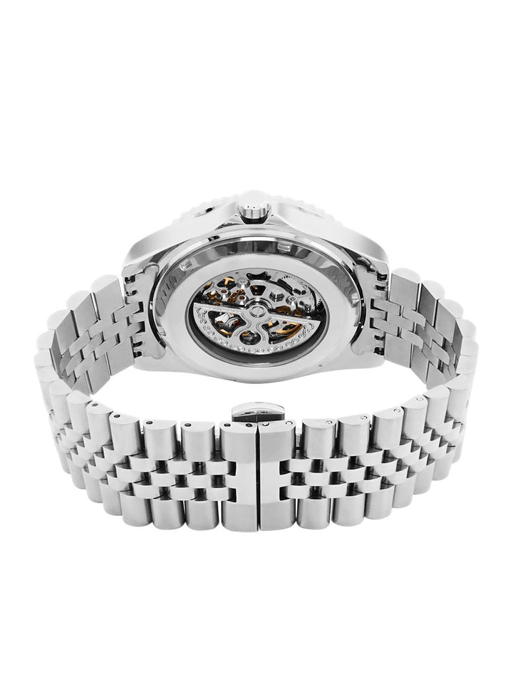 French Connection Men Skeleton Dial Analogue Automatic Motion Watch FCA19USM