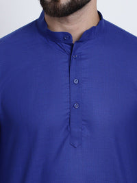 SOJANYA Kolar Mandarin Lengan Gulung Kurta