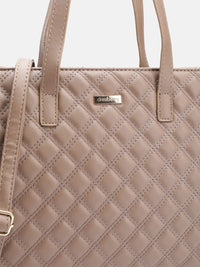 DressBerry Structured Quilted Shoulder Bag