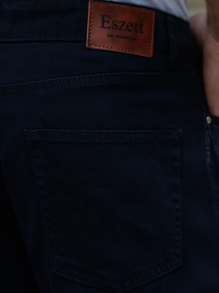 Eszett Men Easy Wash Cargos Trousers