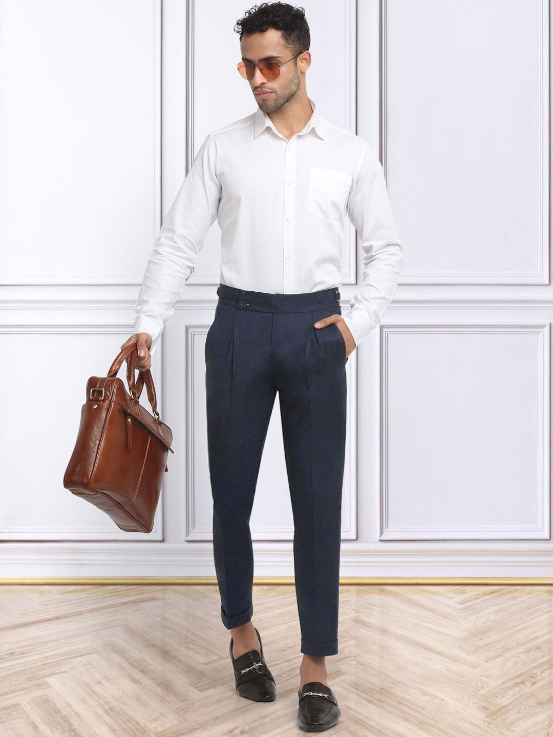 KLOTTHE Men Italian Gurkha Pants