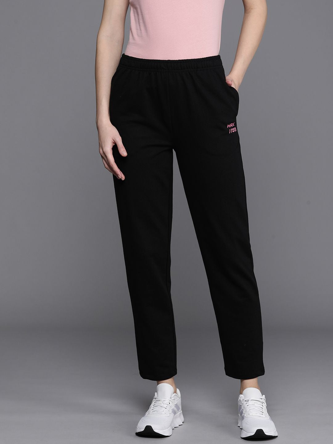 HRX by Hrithik Roshan Women Minimal Printed Training Lifestyle Track Pants