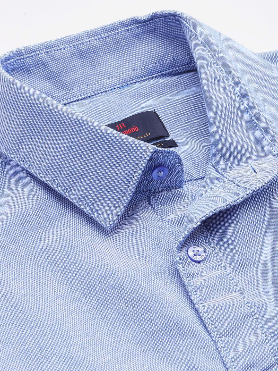 Raymond Slim Fit Pure Cotton Casual Shirt