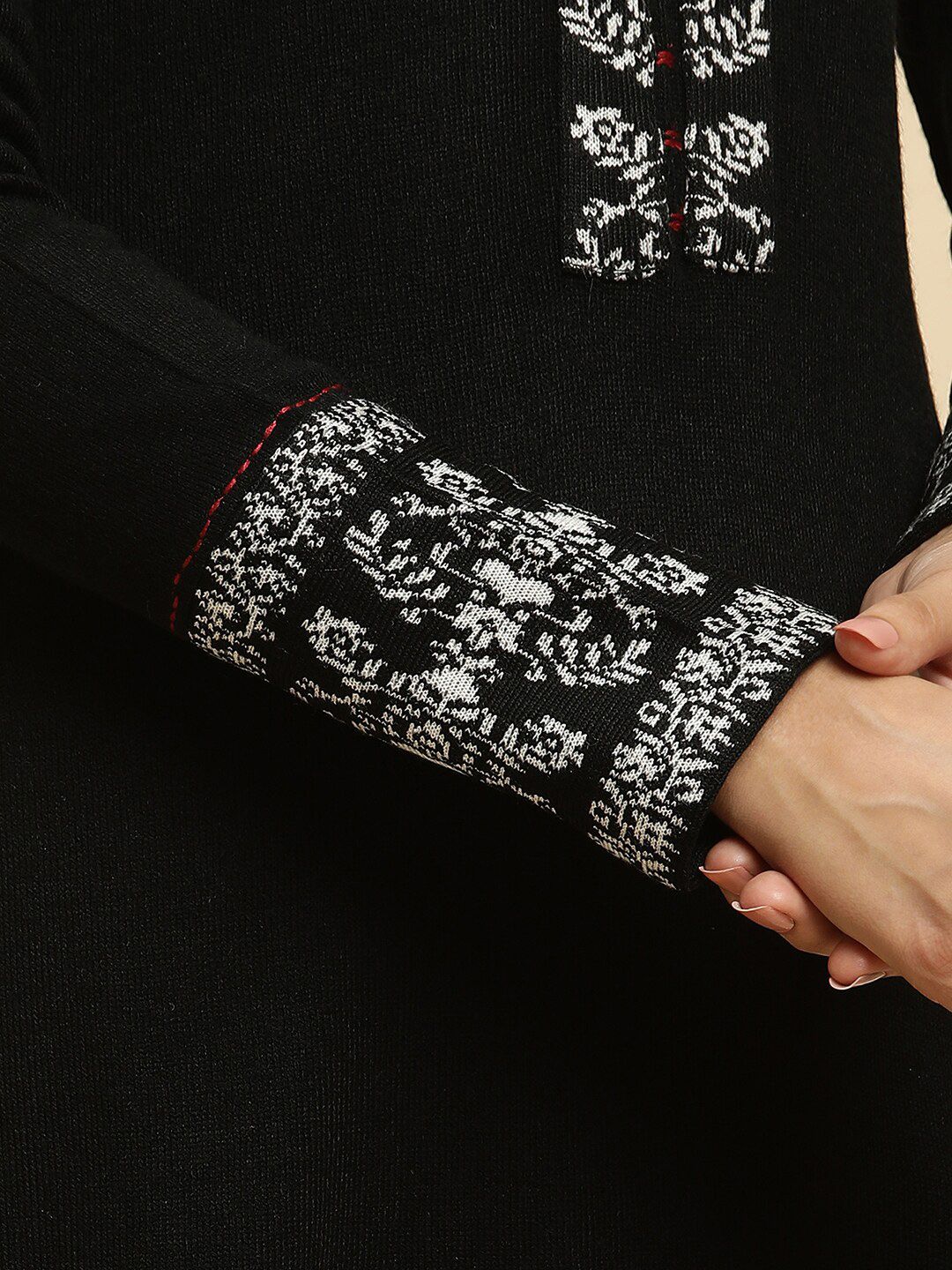 W Embroidered Regular Acrylic Kurta with Trousers