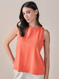 AND Round Neck Sleeveless Top