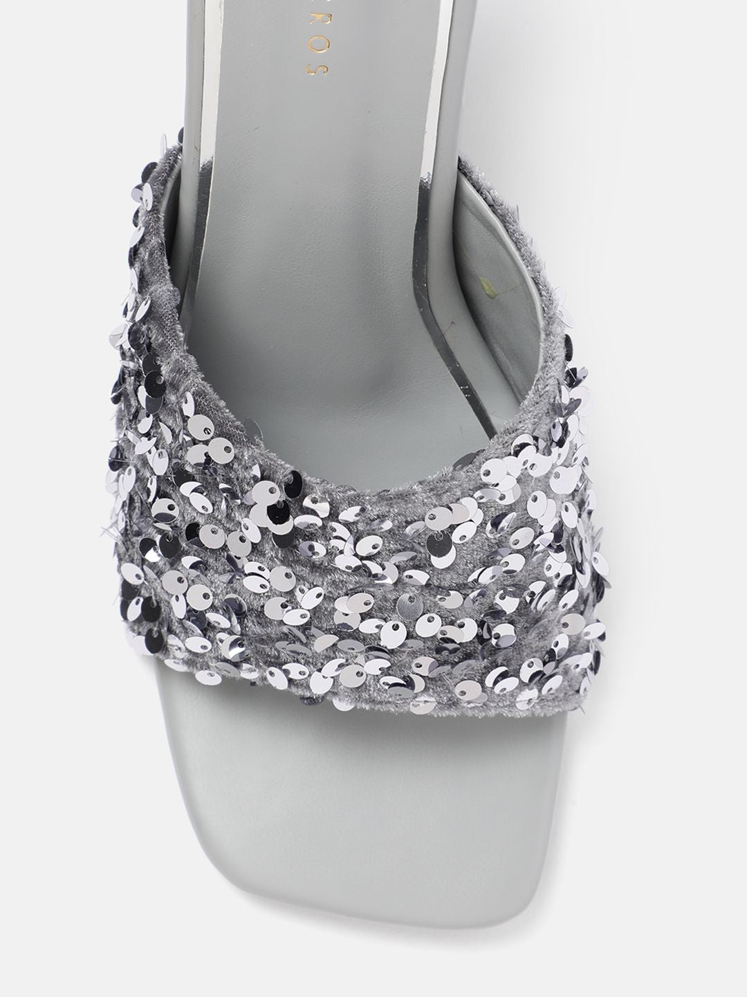 Lino Perros Sequin Embellished Slim Heels