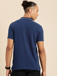 Being Human Polo Collar Pure Cotton T-shirt