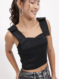 DressBerry La Femme Chic Tie-Up Straps Top