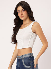 DressBerry Rib Knits Crop Top