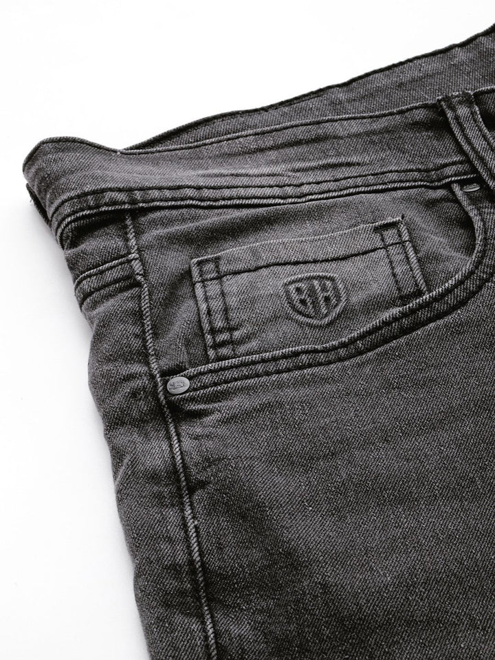Being Human Men Straight Fit Light Fade Stretchable Jeans