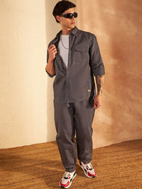 DENNISON Pure Cotton Shirt With Trousers Co-Ords