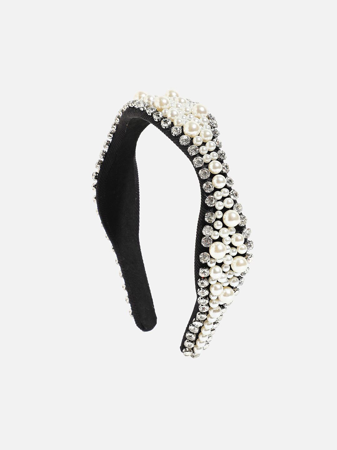 SOHI Embellished Fabric Hairband