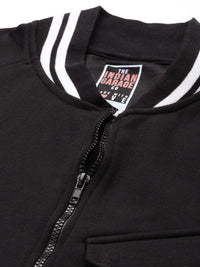 Garage Co India Lelaki Hitam Sweatshirt Pepejal