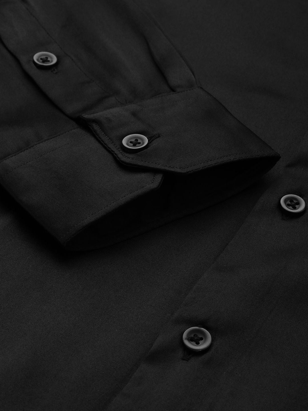The Indian Garage Co. X Luxe Men Slim Fit Mandarin Collar Formal Shirt