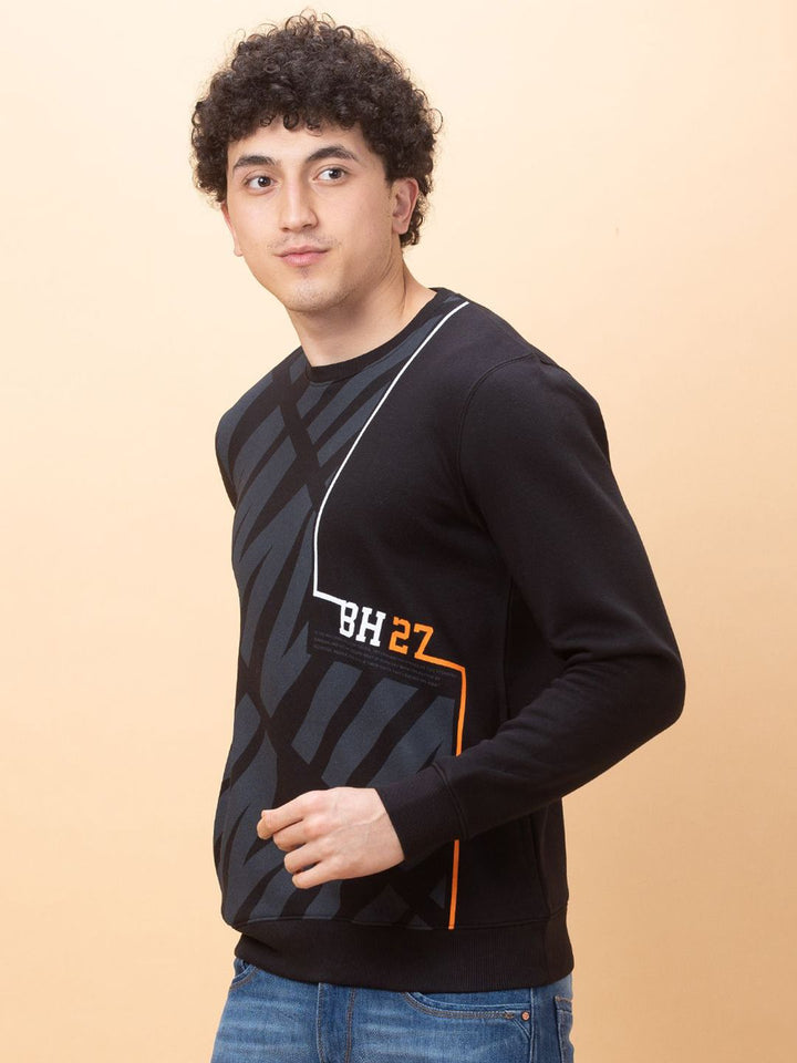 Being Human Men Printed Sweatshirt