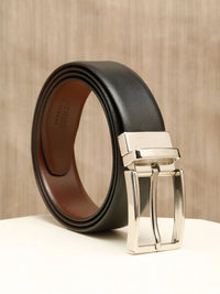 Teakwood Leathers Men Leather Reversible Belt