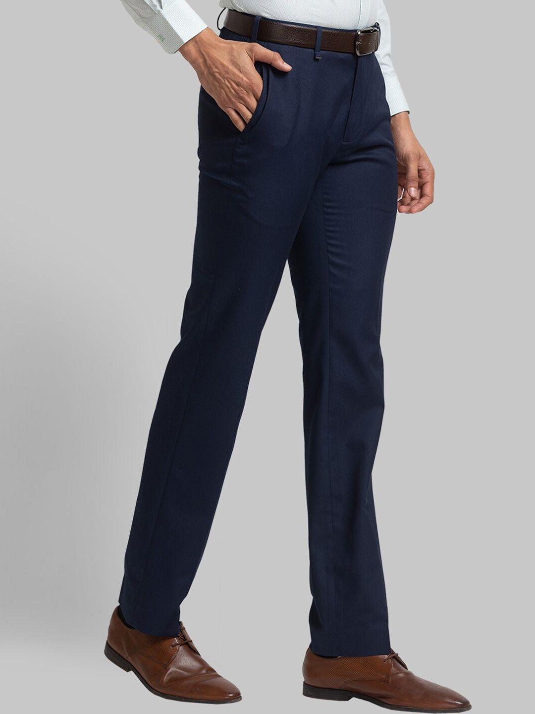Raymond Men Mid-Rise Formal Trousers