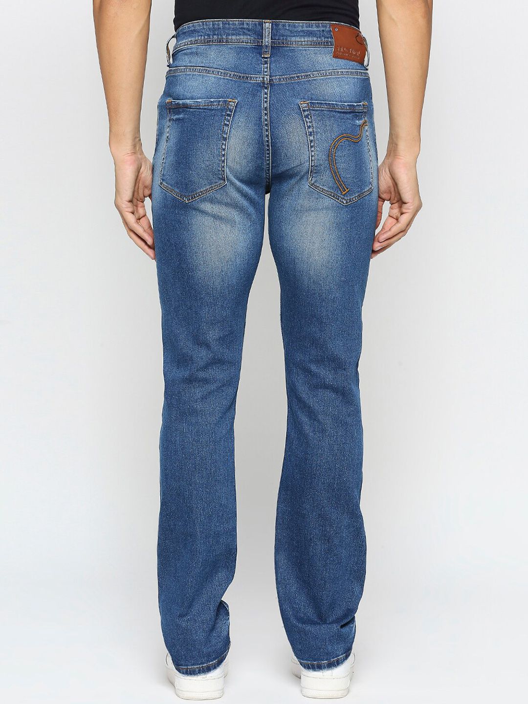 Being Human Men Clean Look Mid-Rise Heavy Fade Jeans