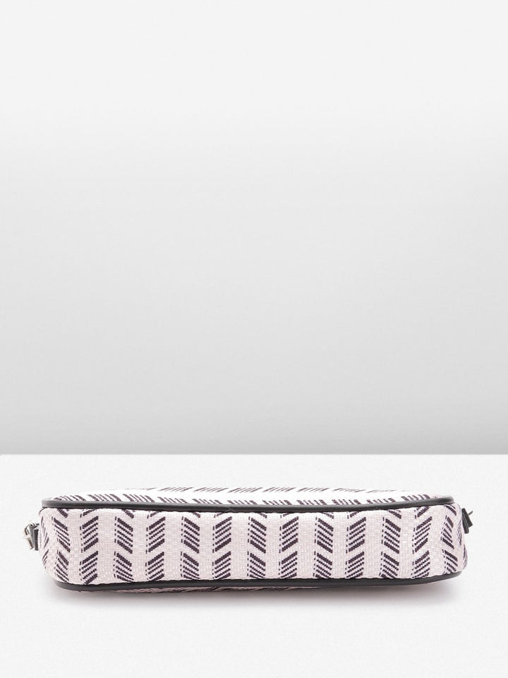 Anouk Geometric Printed Structured Shoulder Bag