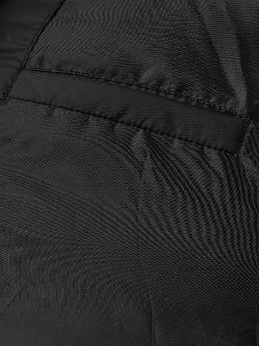 DressBerry Women Black Solid Longline Parka Jacket