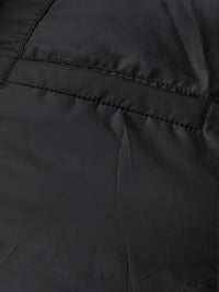 DressBerry Women Black Solid Longline Parka Jacket