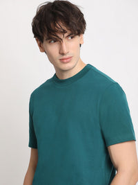 THE BEAR HOUSE Round Neck Pure Cotton Regular Fit T-shirt