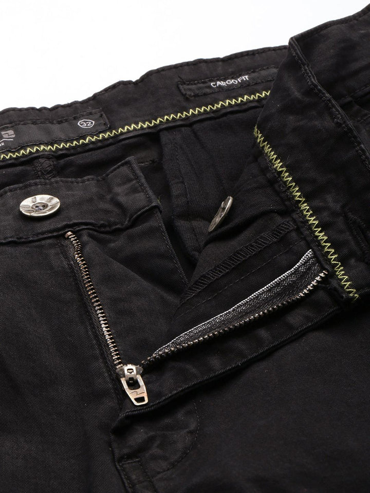 SPYKAR Men Slim Fit Cargos Trousers