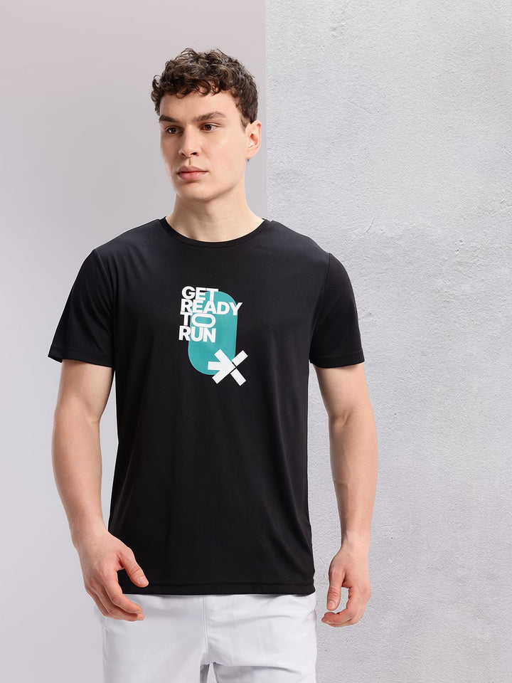 HRX by Hrithik Roshan Printed Rapid-Dry Running T-shirt