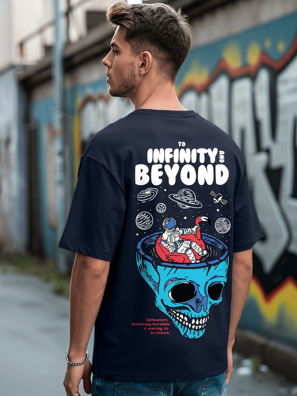 Bewakoof Graphic Printed Oversized Cotton T-shirt