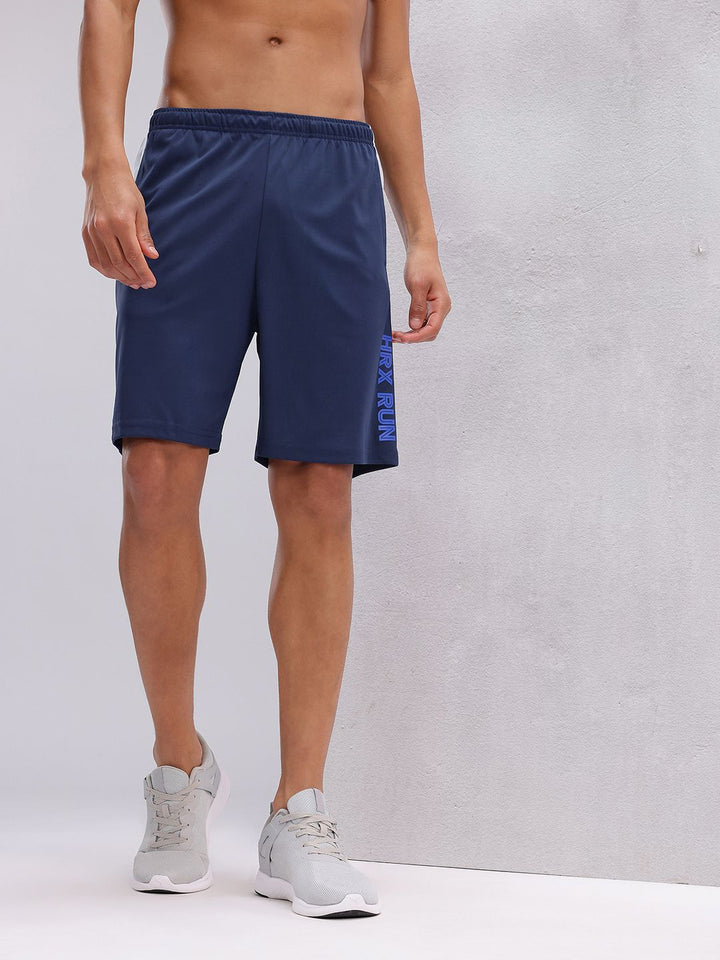 HRX by Hrithik Roshan Men Typography Colourblocked Rapid-Dry Running Shorts