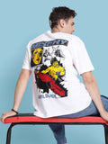 Bene Kleed Men Printed Drop-Shoulder Sleeves T-shirt