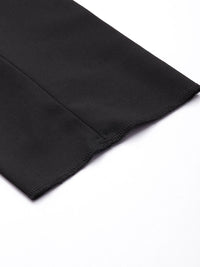 Raymond Men Solid Mid-Rise Slim Fit Formal Trousers