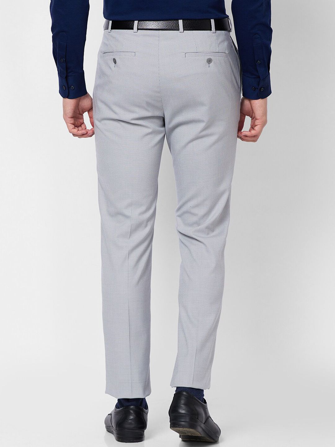 Raymond Self-Designed Contemporary Fit Formal Trousers