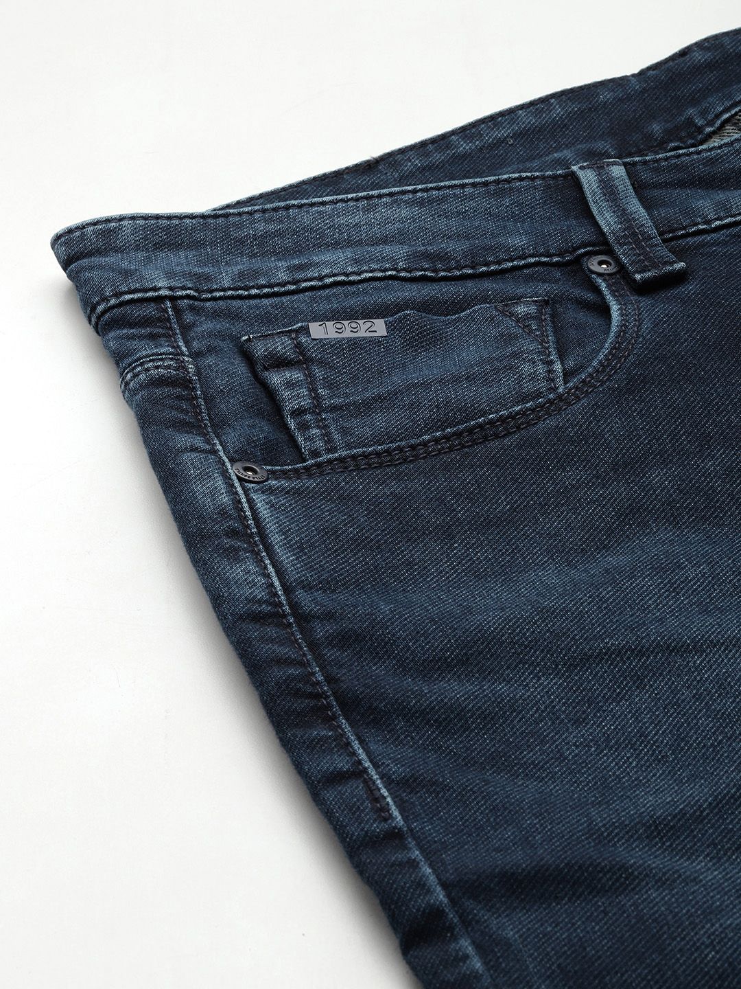 SPYKAR Men Skinny Slim Fit Low-Rise Light Fade Stretchable Jeans