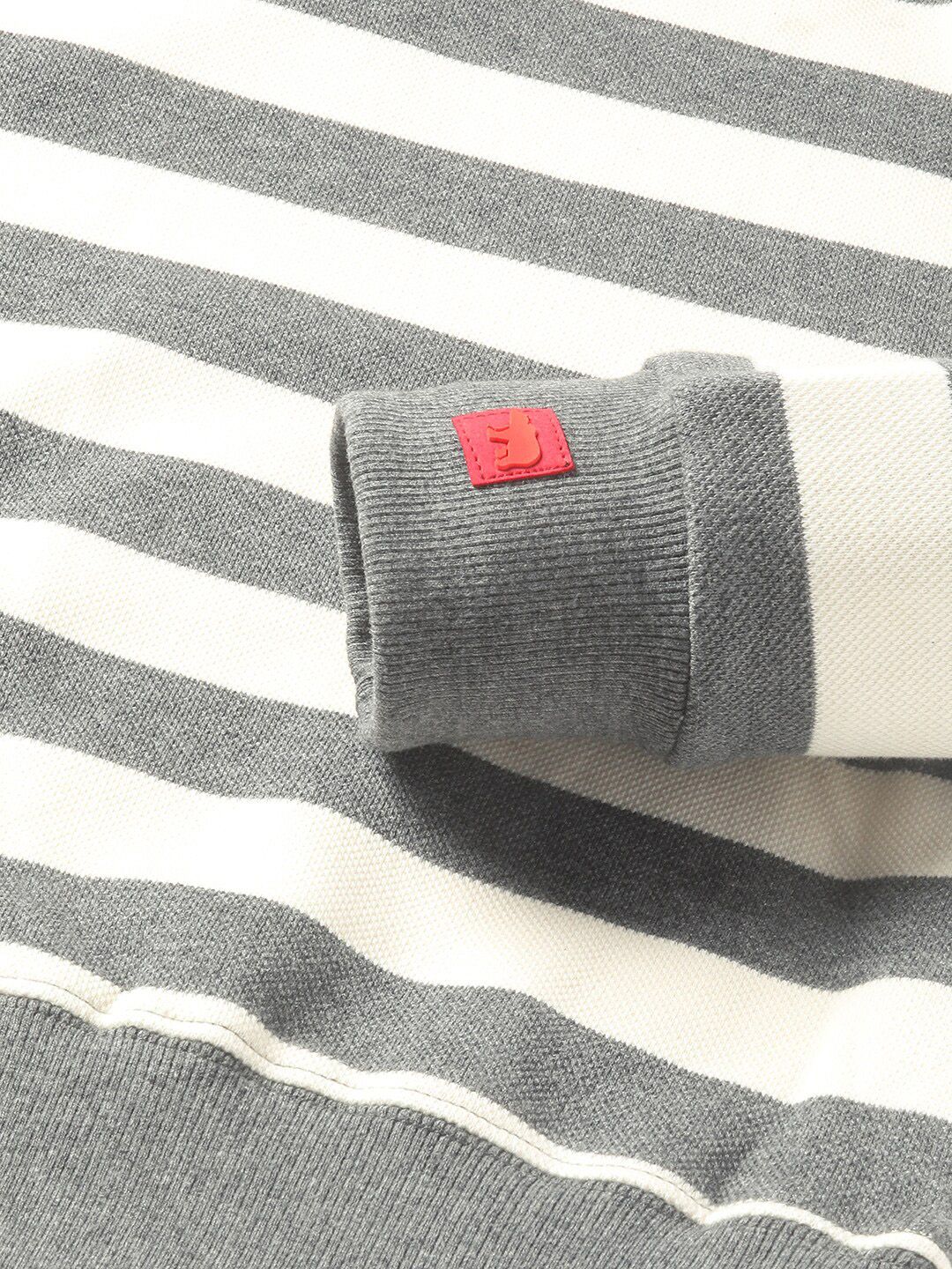 THE BEAR HOUSE Striped Cotton Sweatshirt