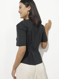 DressBerry 9 To 5 Edit Double Breasted Top