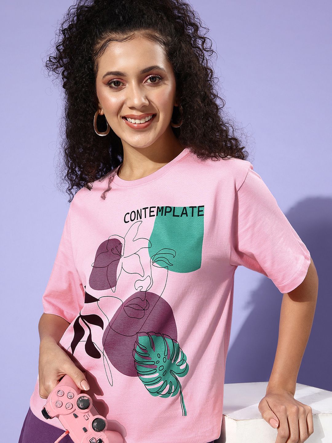 DILLINGER Women Graphic Printed Regular Fit T-shirt