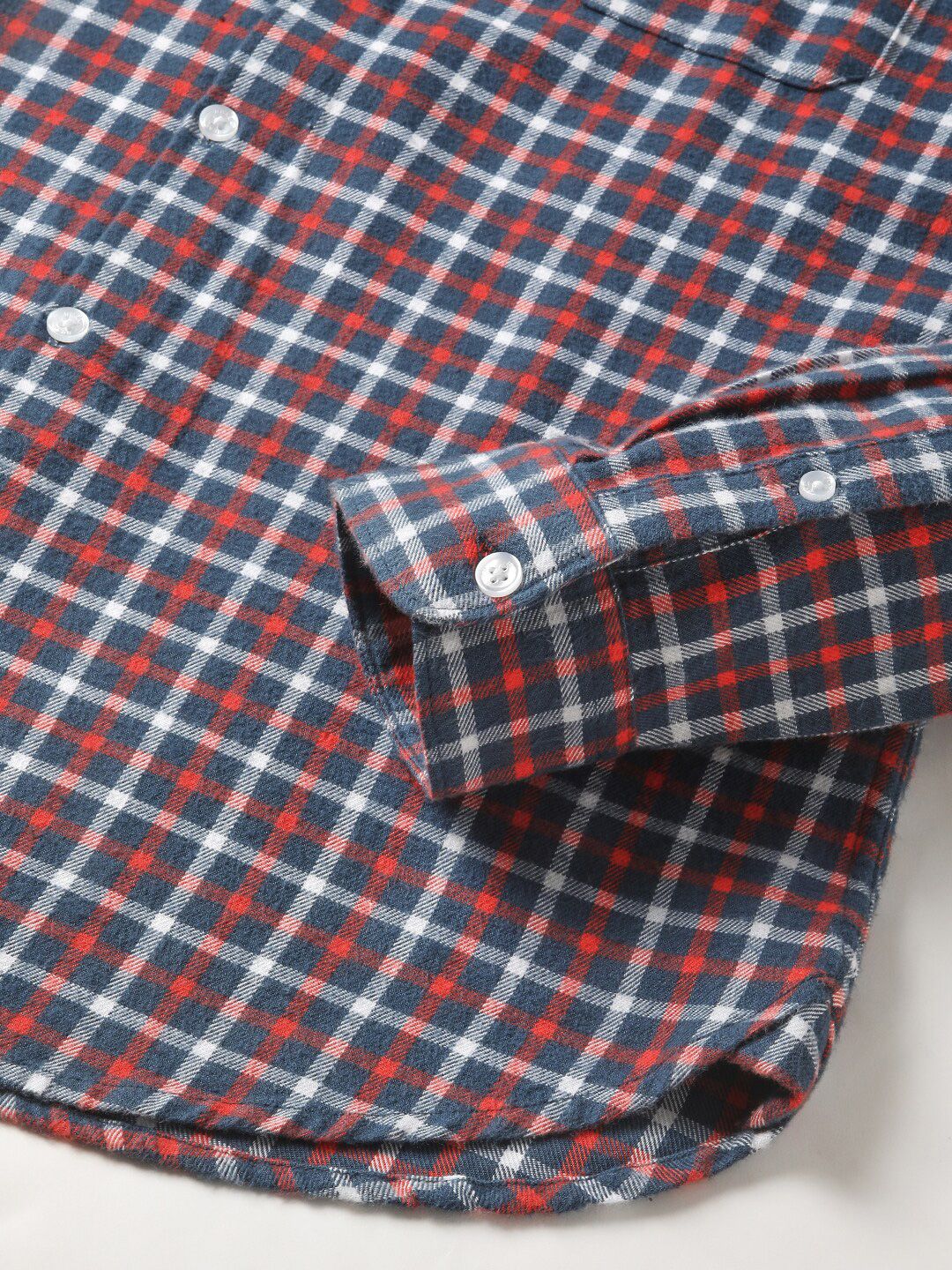 THE BEAR HOUSE Men Checked Slim Fit Button-Down Collar Casual Shirt
